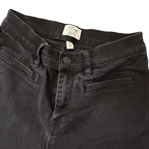 J. Crew Black Flare Wide Leg Jeans